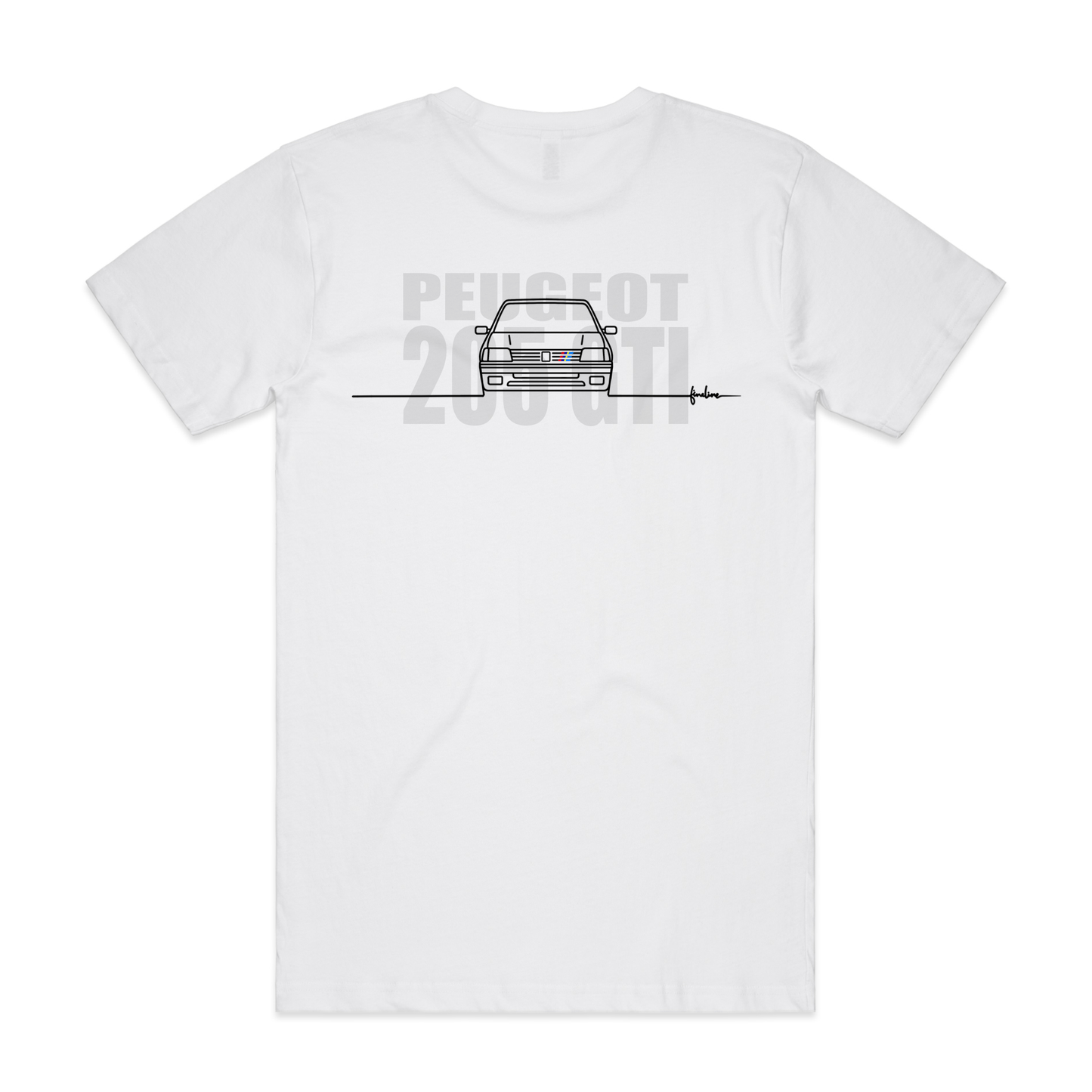 Fineline - Tee - PEUGEOT 205 GTI