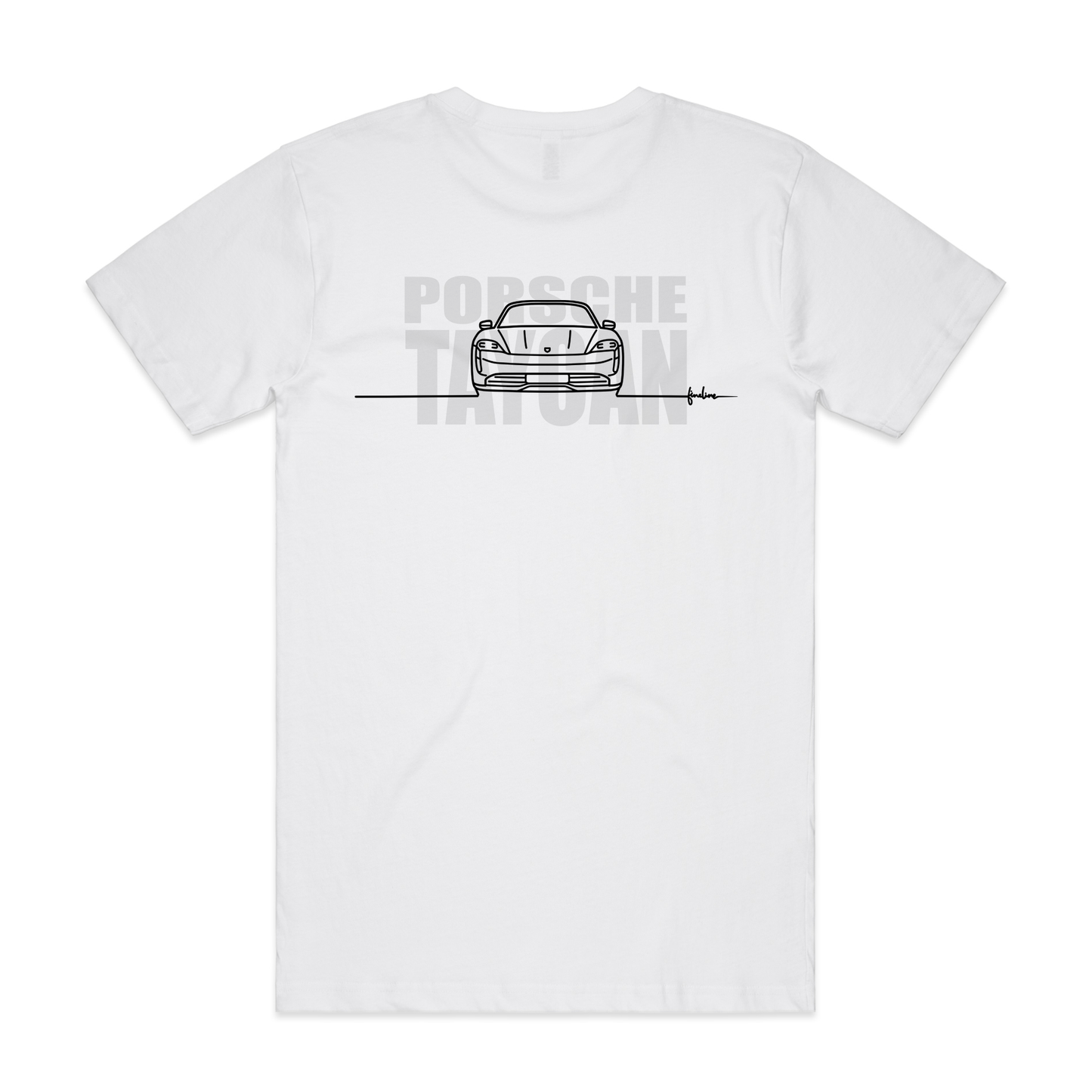 Fineline - Tee - PORSCHE TAYCAN