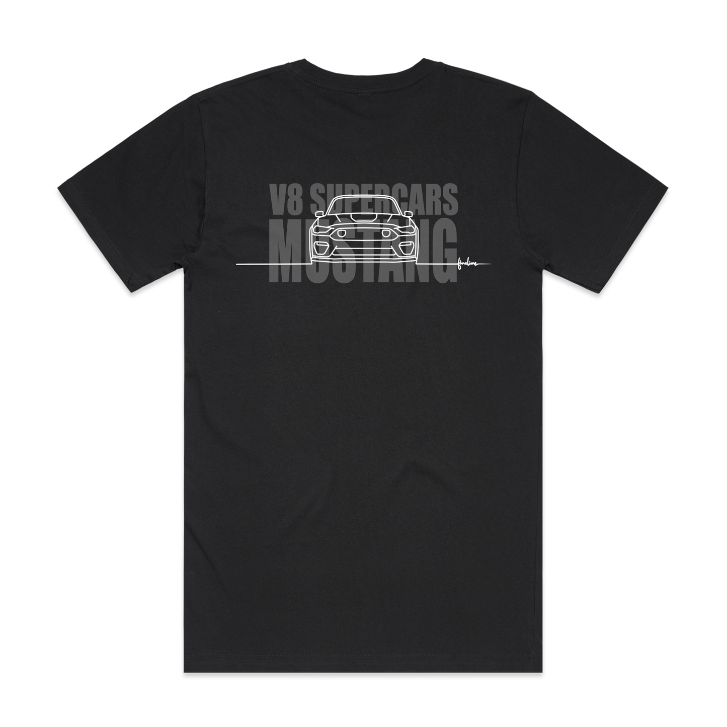 Fineline - Tee - V8 SUPERCARS MUSTANG