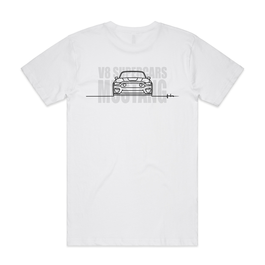 Fineline - Tee - V8 SUPERCARS MUSTANG - Fineline Apparel Co