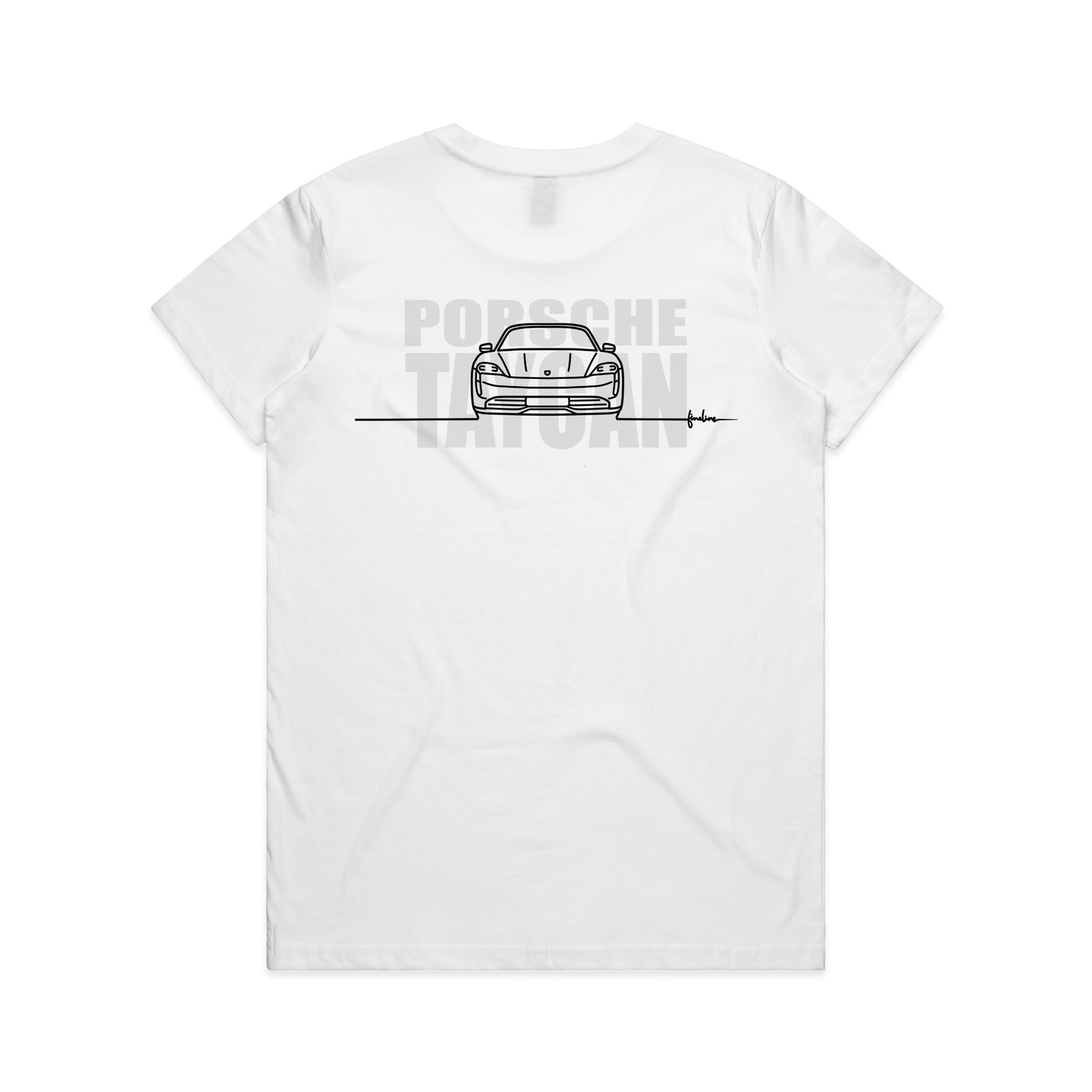 Fineline - Tee - PORSCHE TAYCAN