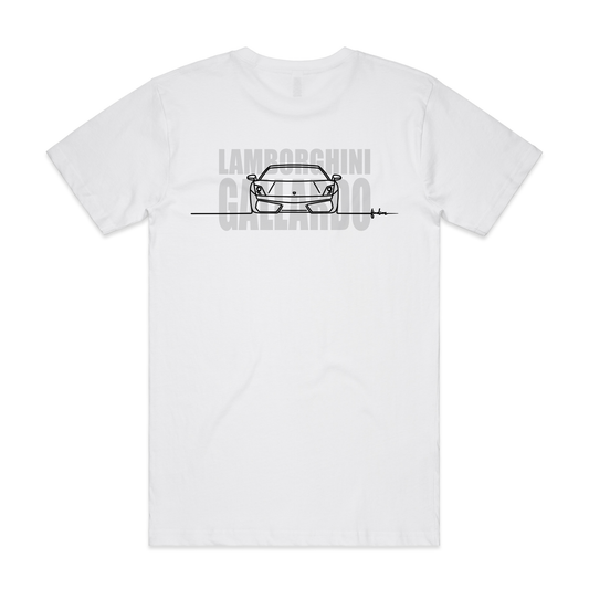 Fineline - Tee - LAMBORGHINI GALLARDO - Fineline Apparel Co