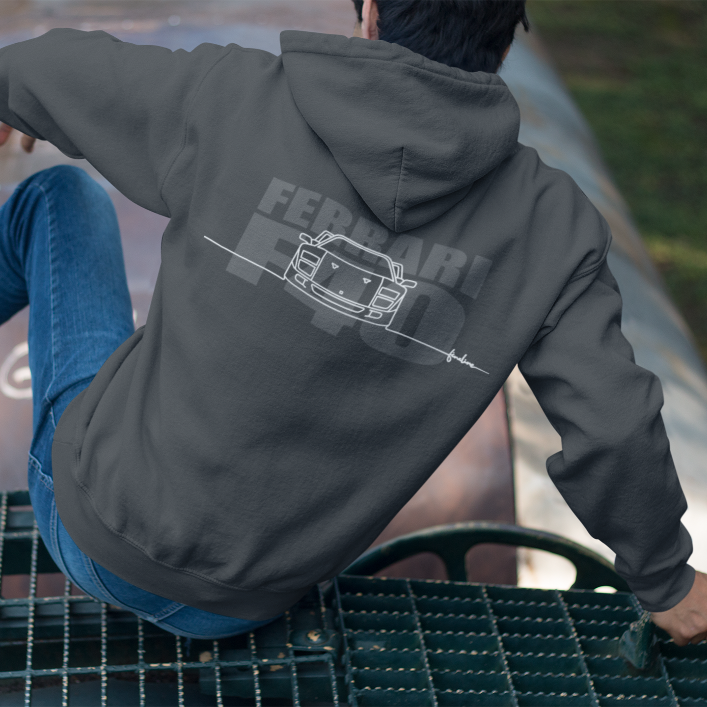 Fineline - Hoodie - FERRARI F40