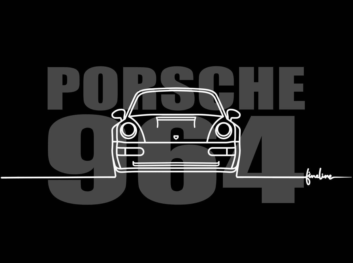 PORSCHE 911 964 - Fineline Apparel Co
