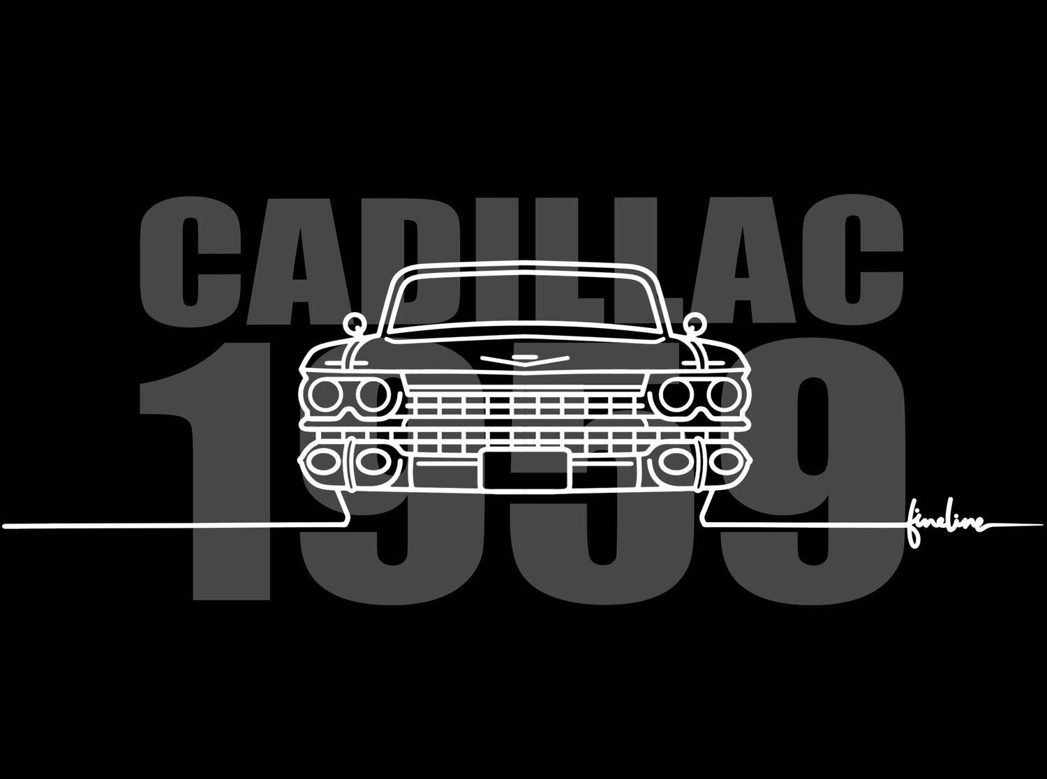 CADILLAC 1959 - Fineline Apparel Co