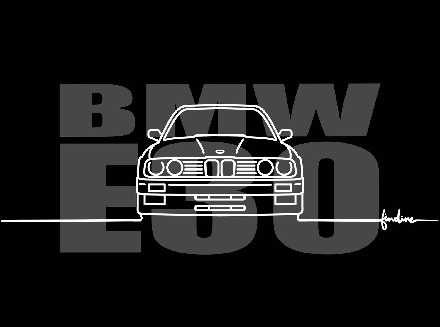 BMW E30 - Fineline Apparel Co