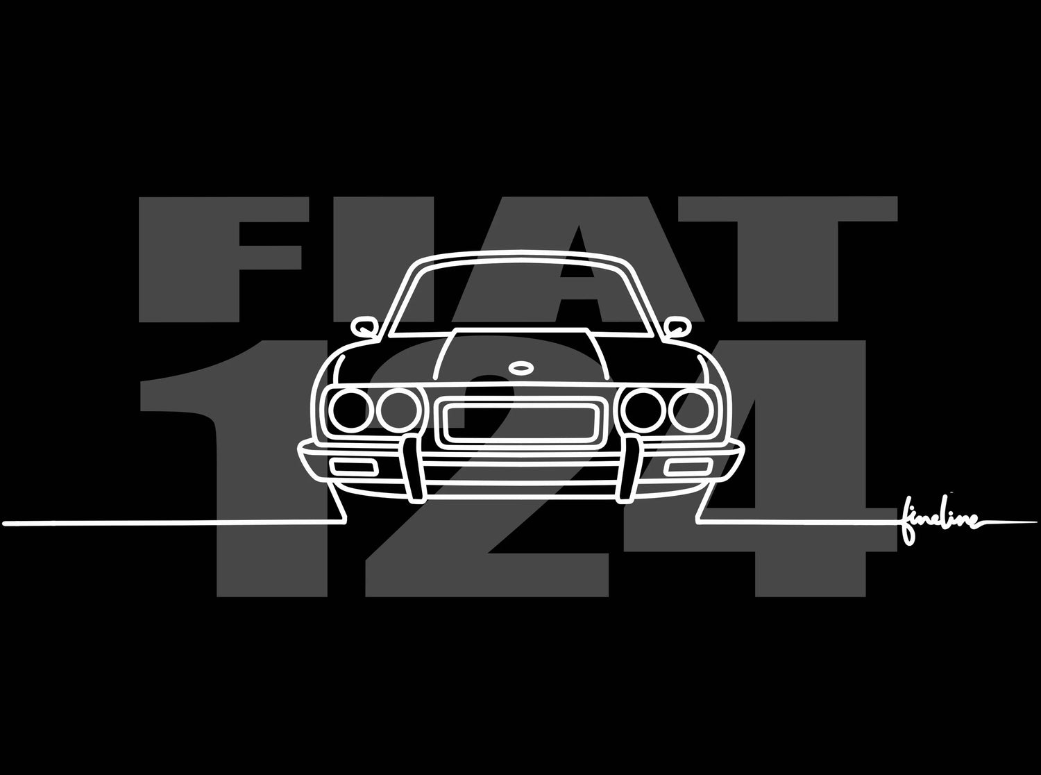 FIAT 124 - Fineline Apparel Co