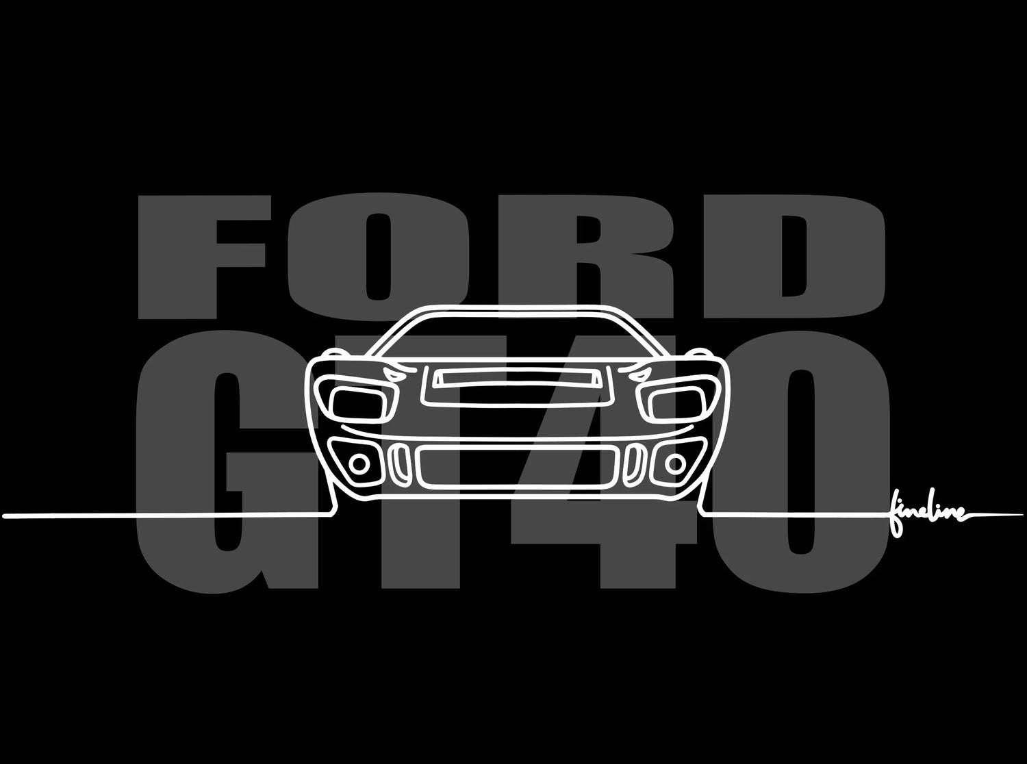 FORD GT40 - Fineline Apparel Co
