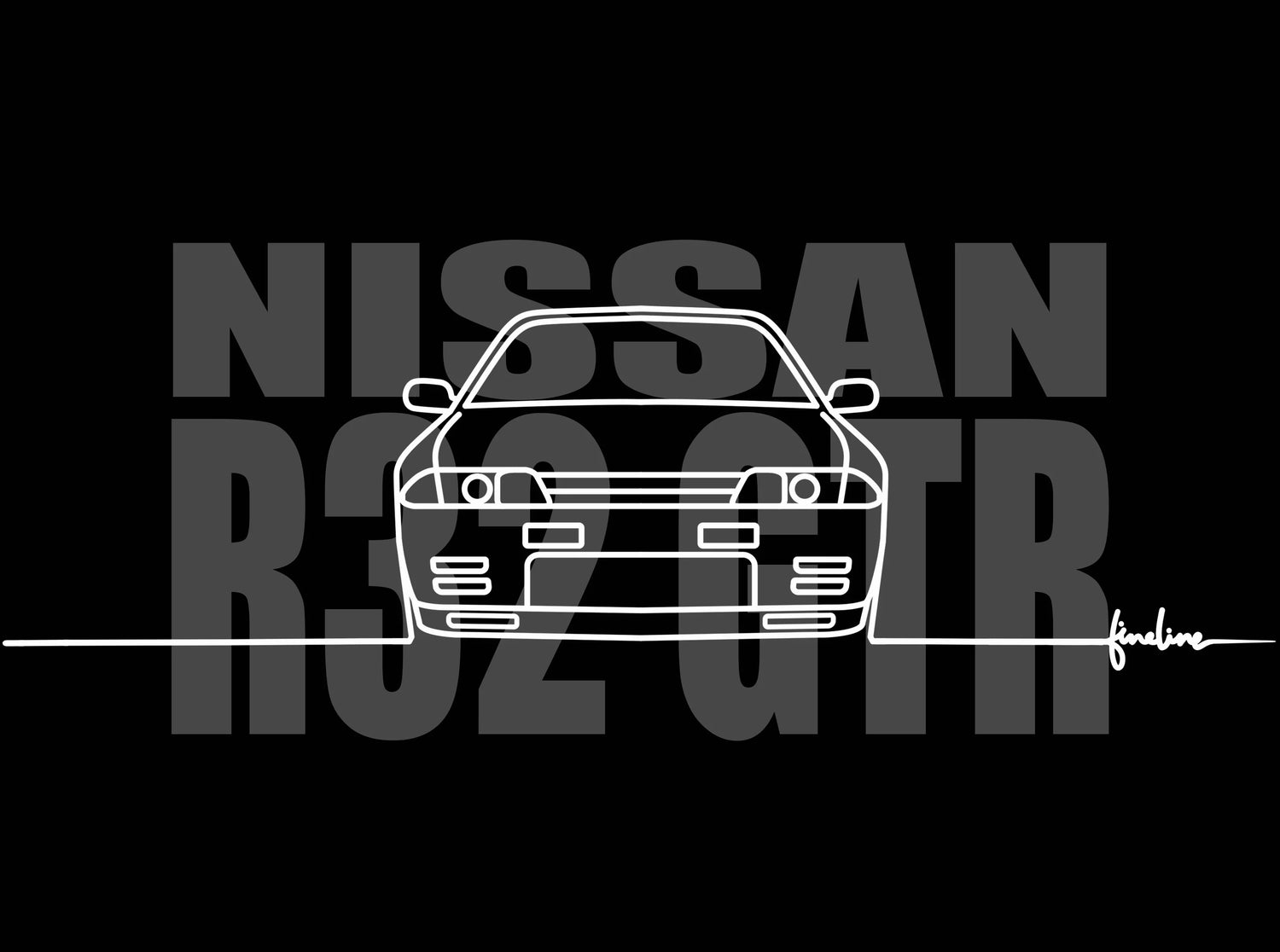 NISSAN R32 GTR - Fineline Apparel Co