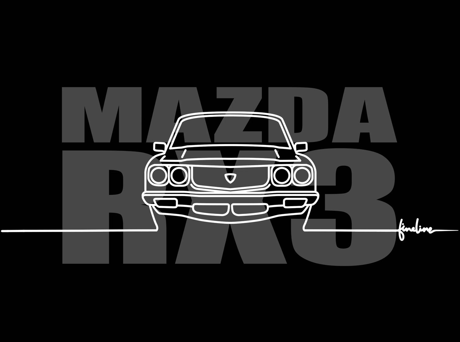 MAZDA RX3 - Fineline Apparel Co