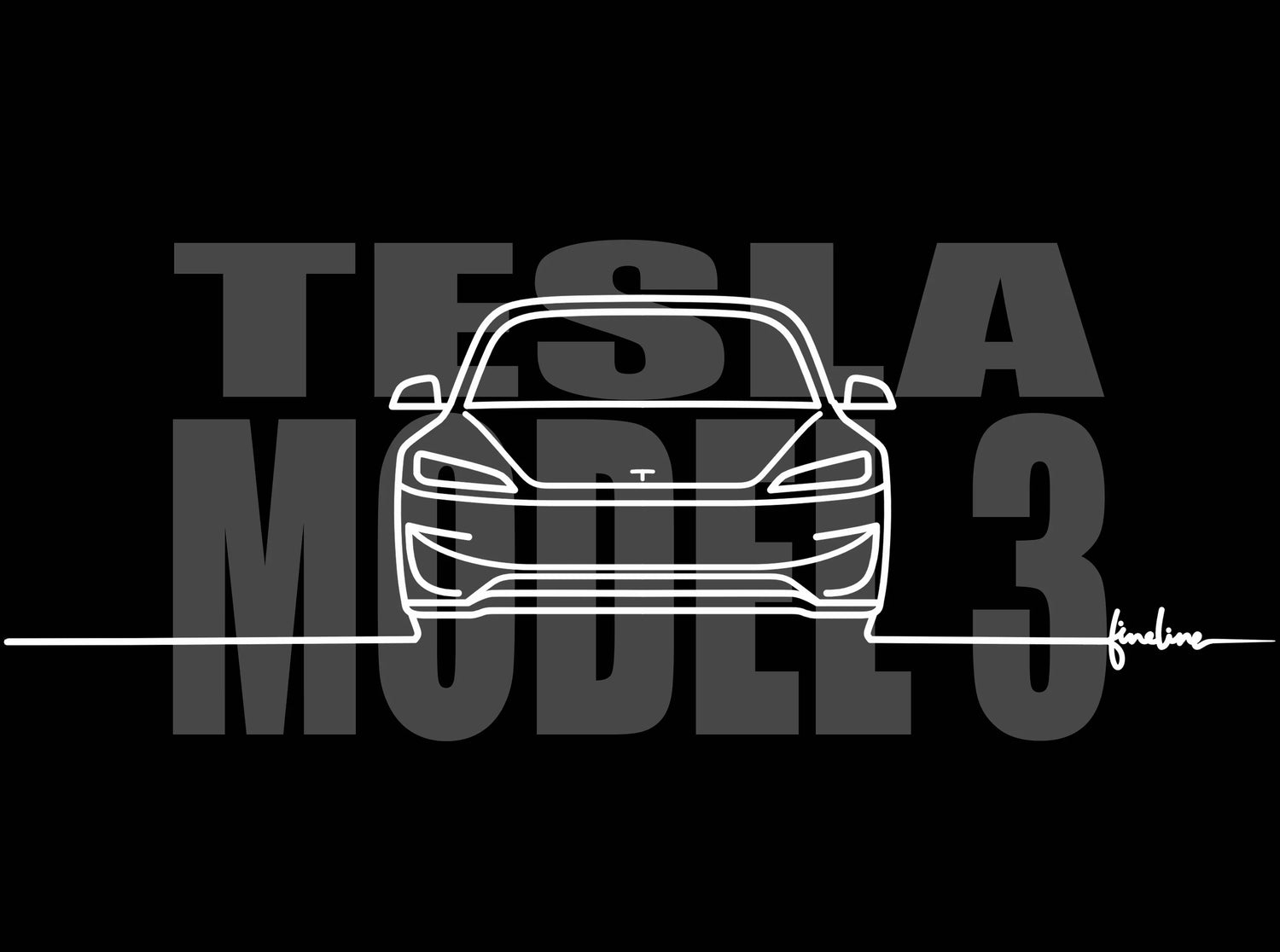 TESLA MODEL 3 - Fineline Apparel Co