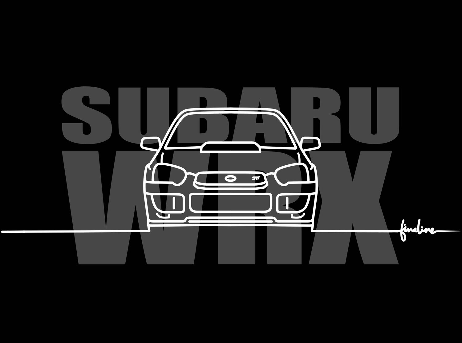 SUBARU WRX - BLOB EYE - Fineline Apparel Co