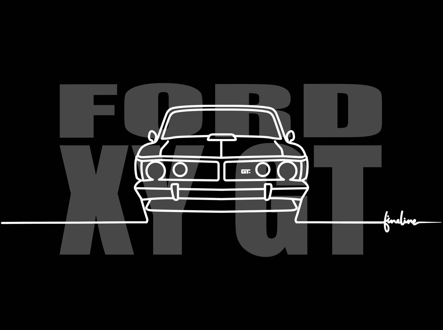 FORD XY GT - Fineline Apparel Co