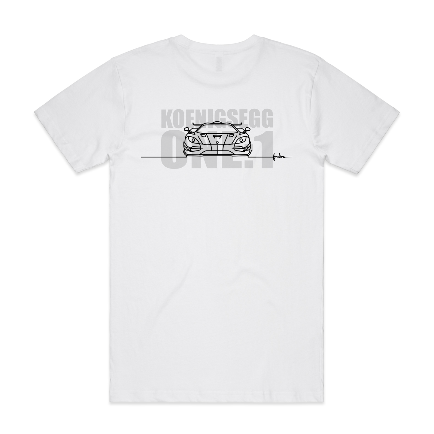 Fineline - Tee - KOENIGSEGG ONE:1