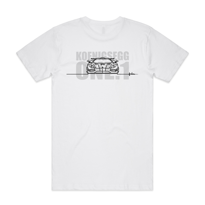 Fineline - Tee - KOENIGSEGG ONE:1