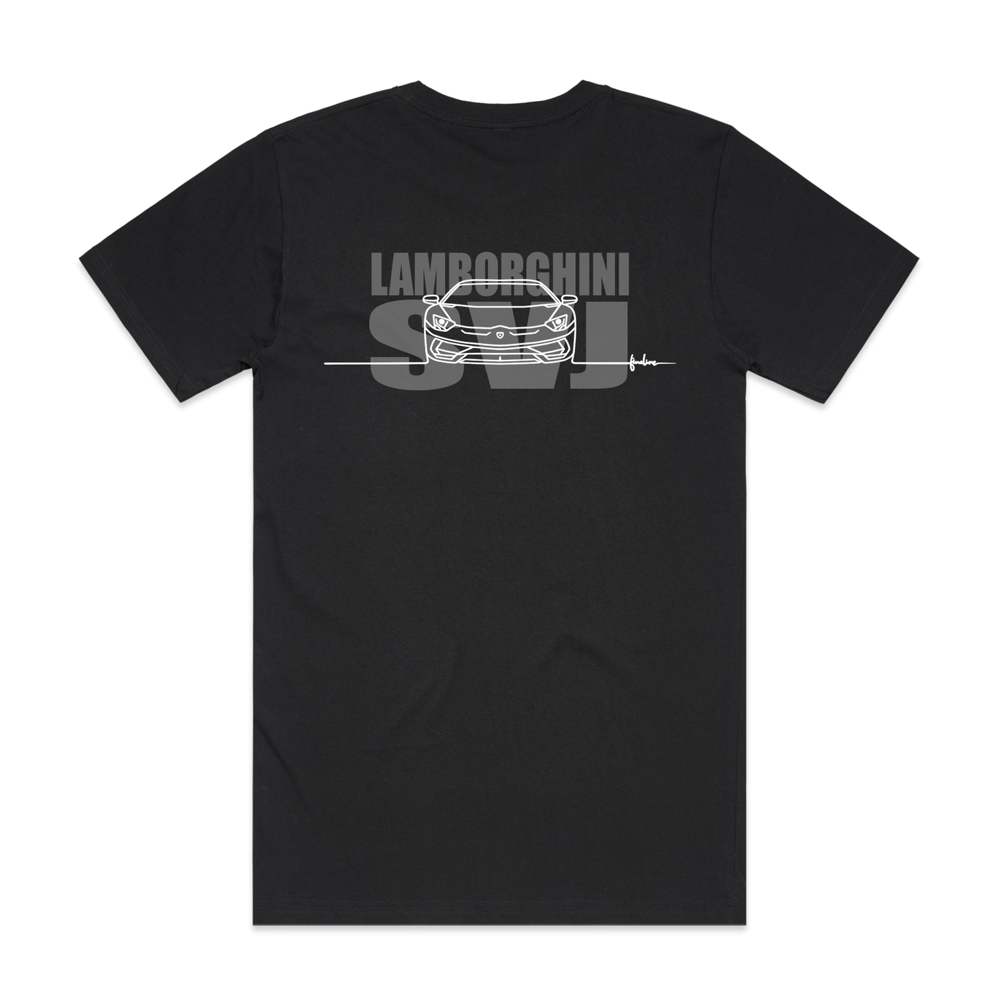 Fineline - Tee - LAMBORGHINI AVENTADOR SVJ