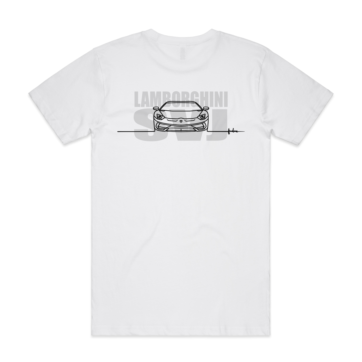 Fineline - Tee - LAMBORGHINI AVENTADOR SVJ
