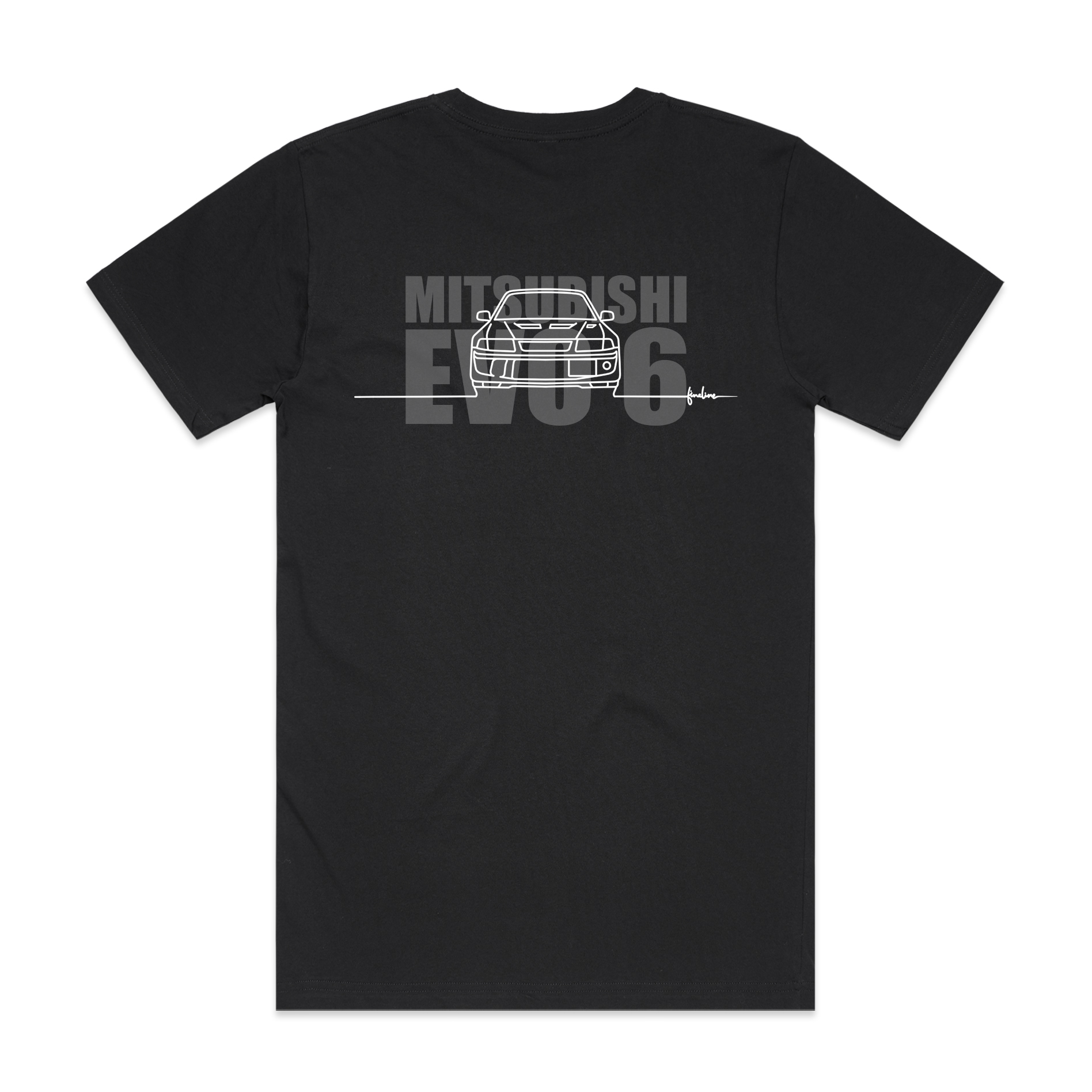 Fineline - Tee - MITSUBISHI EVO 6 - Fineline Apparel Co