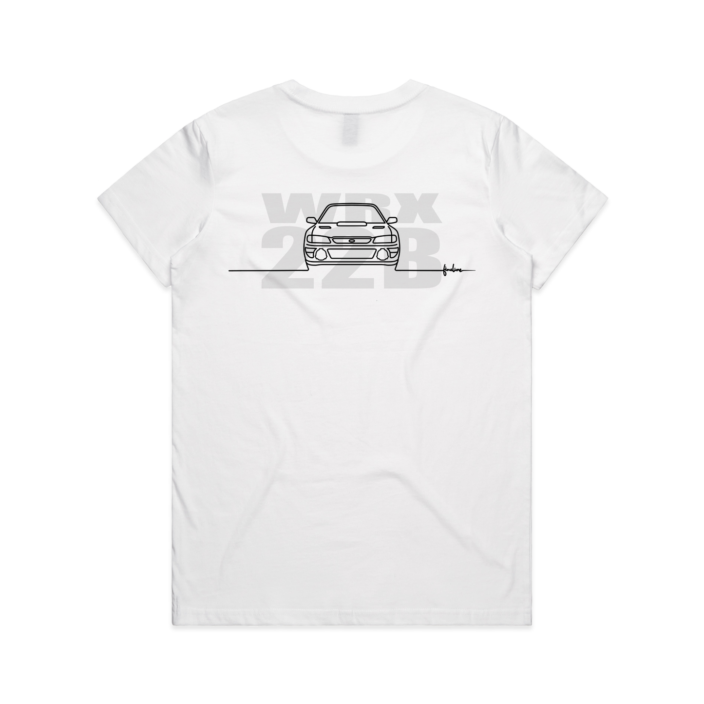 Fineline - Tee - SUBARU WRX - 22B