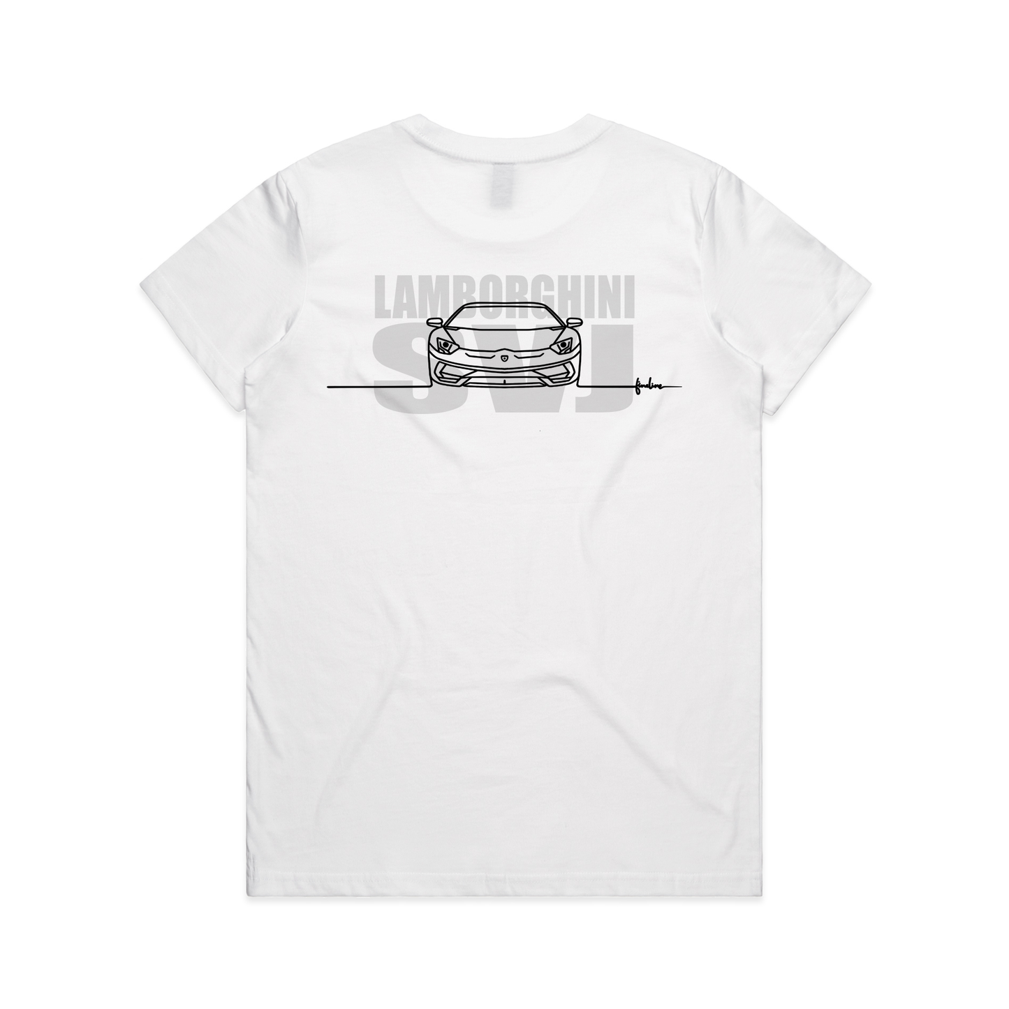 Fineline - Tee - LAMBORGHINI AVENTADOR SVJ