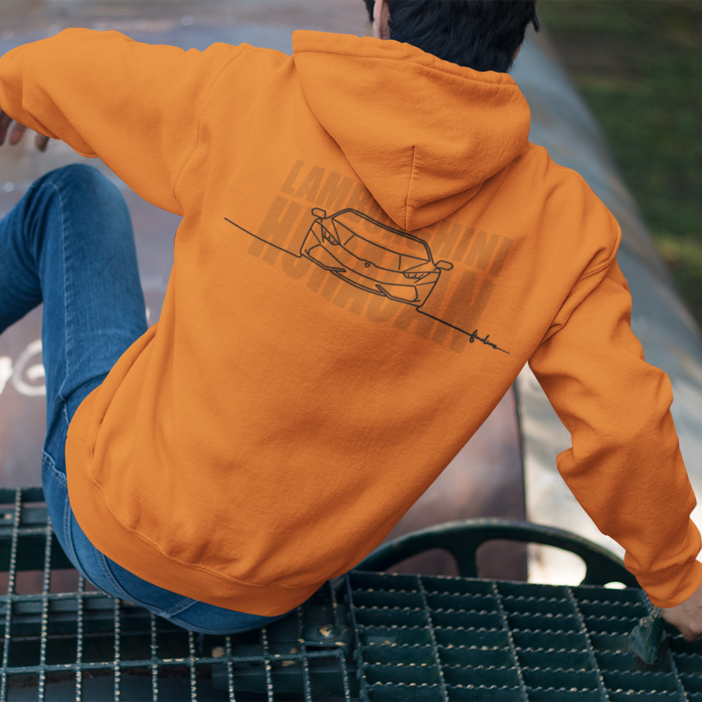 Fineline - Hoodie - LAMBORGHINI HURACAN